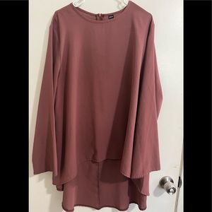 Long sleeve blouse